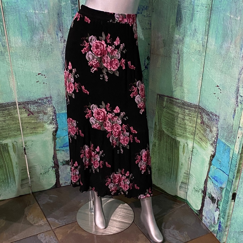 See You Monday Rose Maxi Skirt